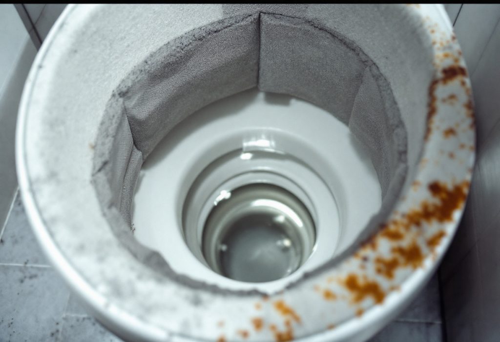 Foam liner lining the inside walls of a toilet tank